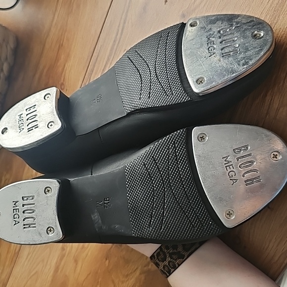 Bloch Dance Women's Sync Tap Shoes Black Leather Sz 9.5.SH316 - Picture 10 of 10